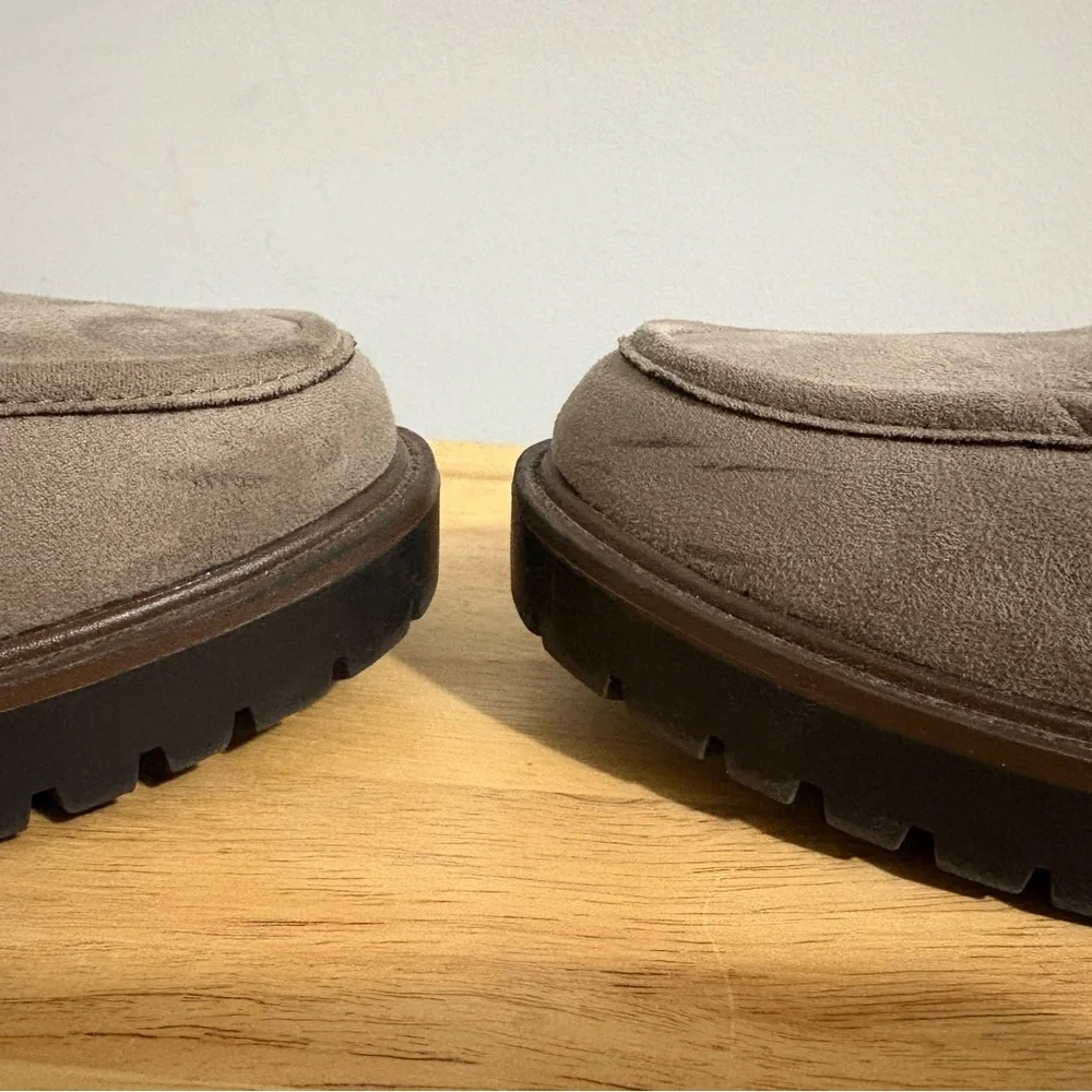 Indigo Rd. Women's Haven Taupe Faux Suede Loafers Size 8 - Picture 9 of 10